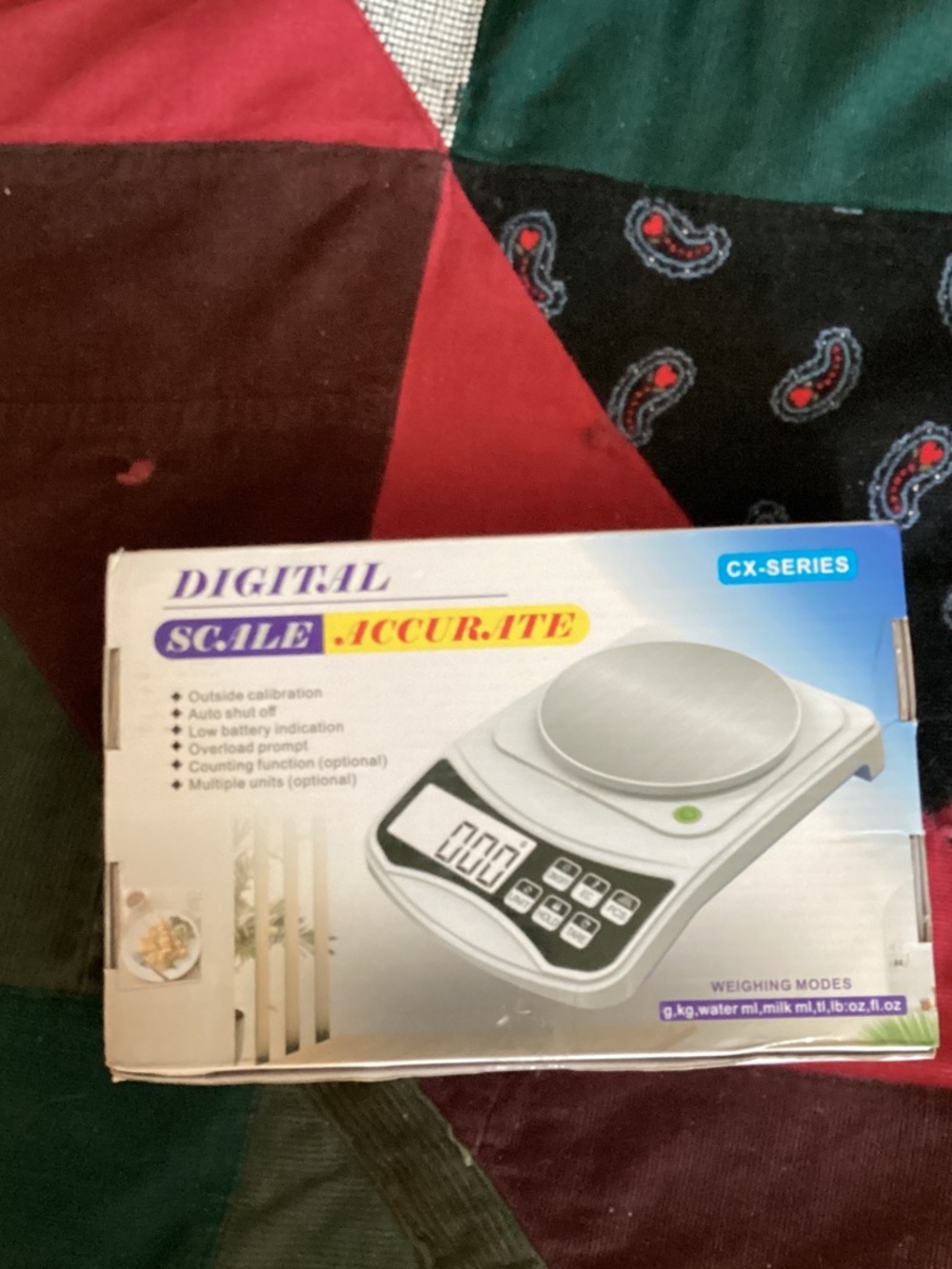 Digital Scale CX-Series - White/Silver